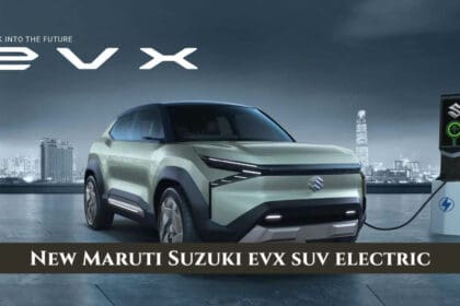 The new maruti suzuki evx suv electric car 2024 model.